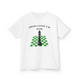 Chess Cause I'm King Kids T-Shirt